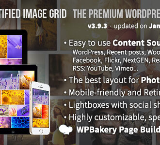 Justified Image Grid v4.8 - Premium WordPress Gallery